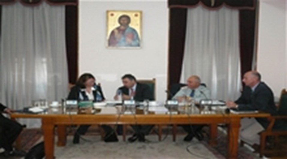 Συνάντηση   με Κ. Γιαλούρη Γεν. Διευθύντρια Τελωνείων