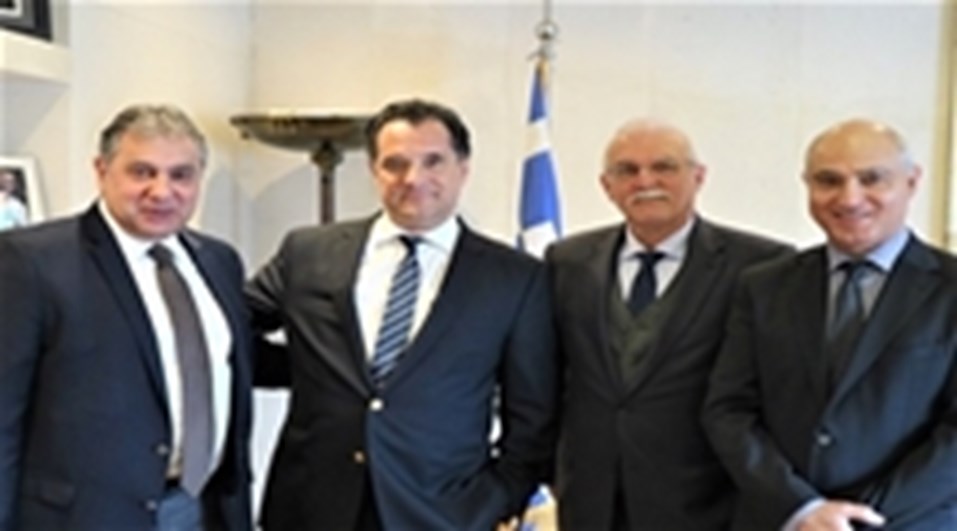 ΣΥΝΑΝΤΗΣΗ ΜΕ ΤΟΝ ΥΠΟΥΡΓΟ ΑΝΑΠΤΥΞΗΣ ΚΑΙ ΕΠΕΝΔΥΣΕΩΝ κ. ΑΔΩΝΗ ΓΕΩΡΓΙΑΔΗ